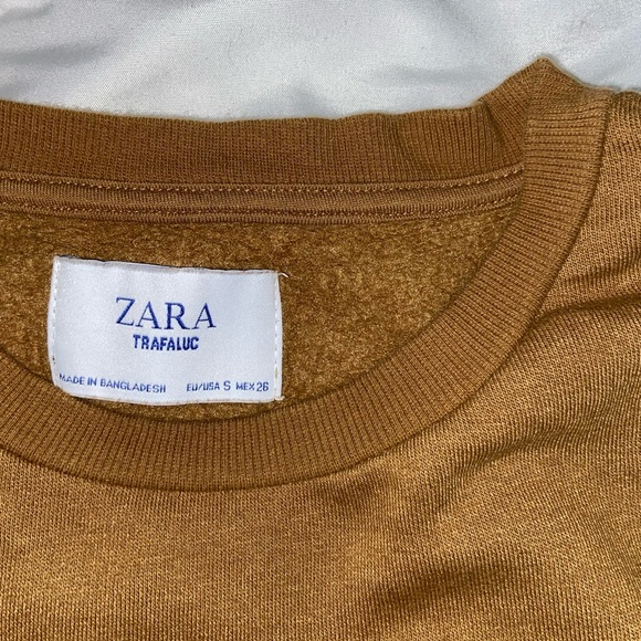 Women's Crewneck - ZARA - Olive - US Small - Basics - Picture 2 of 7